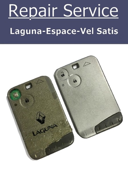 Renault Laguna Espace With New Case Key Fob Repair Service